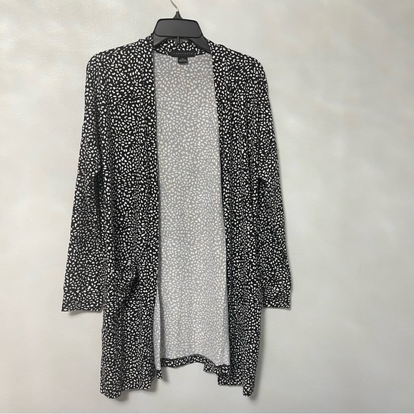 Sanctuary Open Front Jersey Cardigan In Mystic Spot Pattern -New W/Tag - Reemoly - Picture 8 of 13